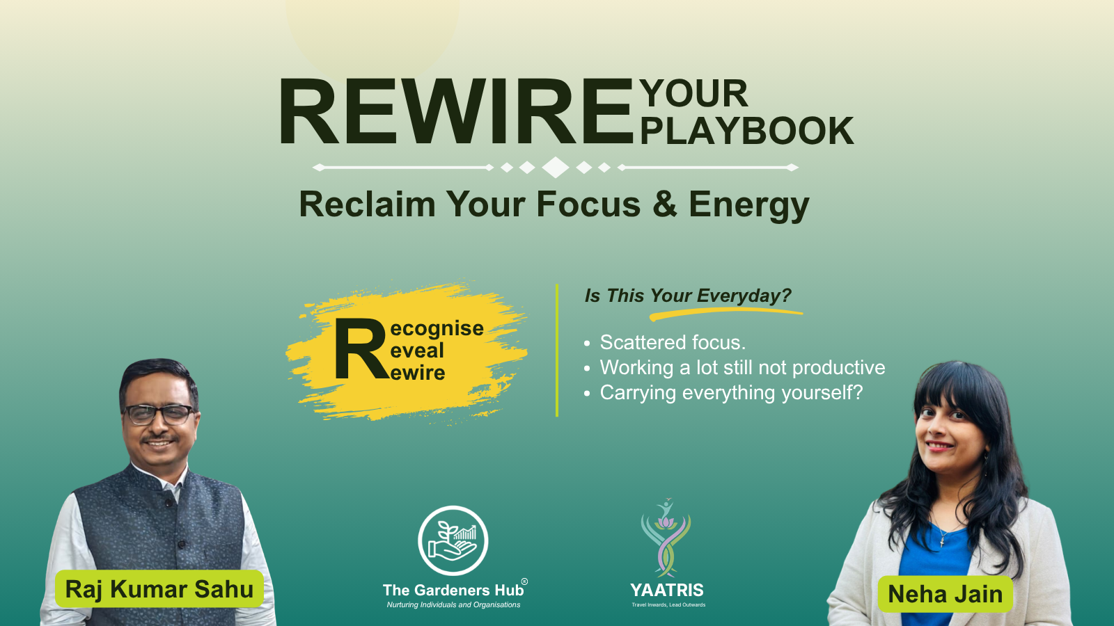 Rewire Your Playbook - Reclaim Your Focus & Energy