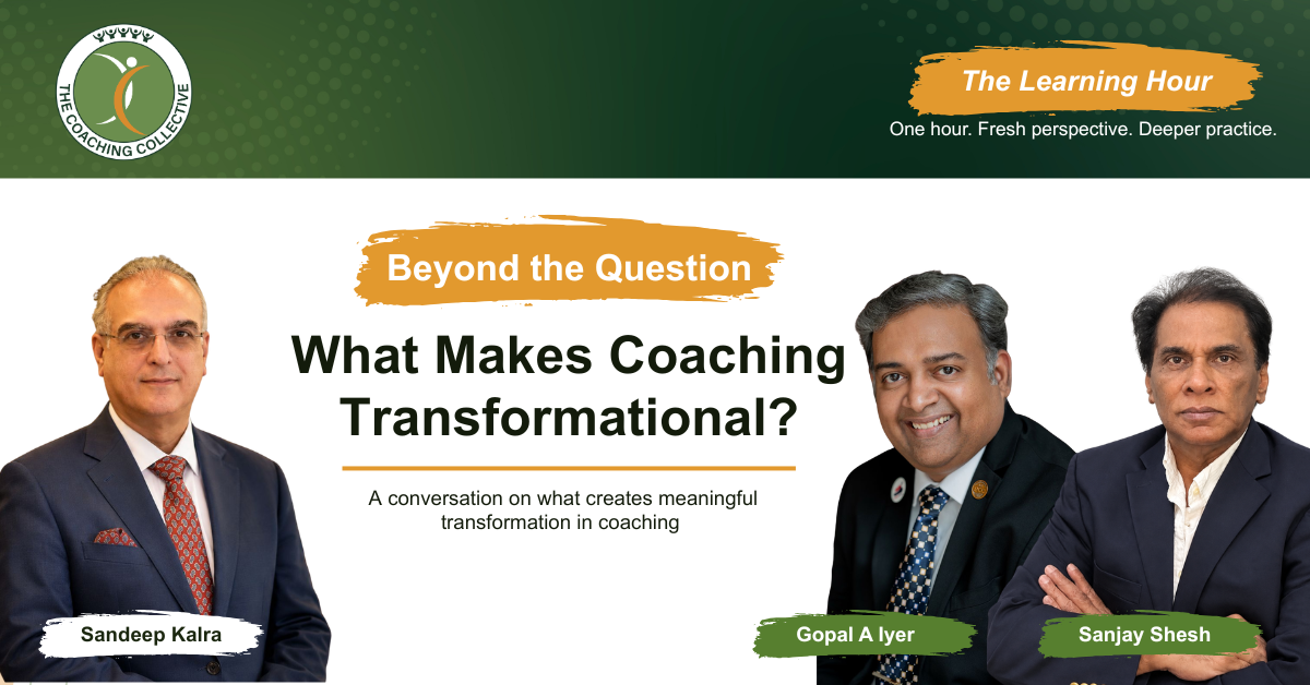 Beyond the Question: What Makes Coaching Transformational?